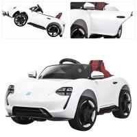 купить Детская спортивная электромашина Porsche M 3453EBLR-1 подсветка корпуса (белый)