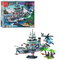 купить Конструктор для детей BRICK 820 "Фрегат" , 614 деталей