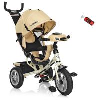 купить Детский трехколесный прогулочный велосипед ITRIKE M 3115-7HA (бежевый)