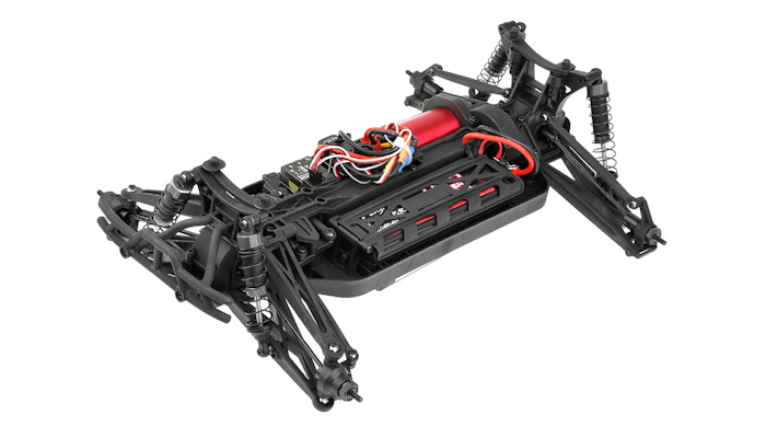 фото Радиоуправляемая модель Трагги 1:10 Himoto Katana E10XTL Brushless (черный)