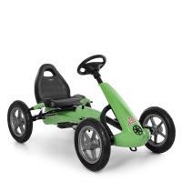 купить Детский педальный карт Bambi M 4120-5 ручной тормоз и надувные колеса (зеленый)