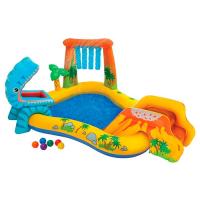 купить Надувной детский игровой центр Intex Dinosaur Play Center 57444