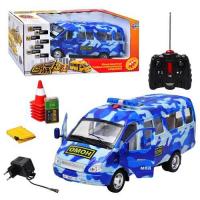 купить Газель на радиоуправлении JoyToy 9129-4 ОМОН-микроавтобус