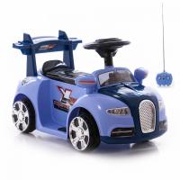 купить Детский электромобиль ZPV 001 R-11 Bugatti на радиоуправлении (серебристый)