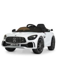 купить Детский электромобиль Mercedes AMG GT M 4182EBLR-1 с радиоуправлением (белый)
