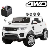 купить Детский джип Land Rover M 3273EBLR-1 колеса ЕВА с пультом (белый)