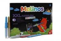 купить Фломастеры и аэрографы металлик Malinos Metallic XXL 16 (8+8 шт)
