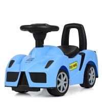 купить Детская машинка-каталка Bambi F6688-4 музыка свет багажник (синяя)
