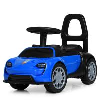 купить Детская каталка-толокар Porsche Sport 9788-4 с багажником под сиденьем (синяя)