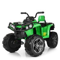купить Детский полноприводный квадроцикл Bambi M 3999EBLR-5 кожаное сиденье (зеленый)