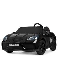 купить Детский электромобиль Porsche M 4055ALS-2 мотор 180W надувные колеса и автокраска (черный)
