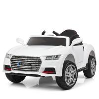 купить Детская машина Bambi M 3967EBRL-1 два мотора и кожаное сиденье (белая)