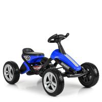 купить Педальный карт для детей Bambi M 4087E-4 колеса ЕВА (синий)