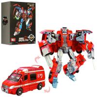 купить Детский игровой трансформер J8015B робот-машинка (13,5см)