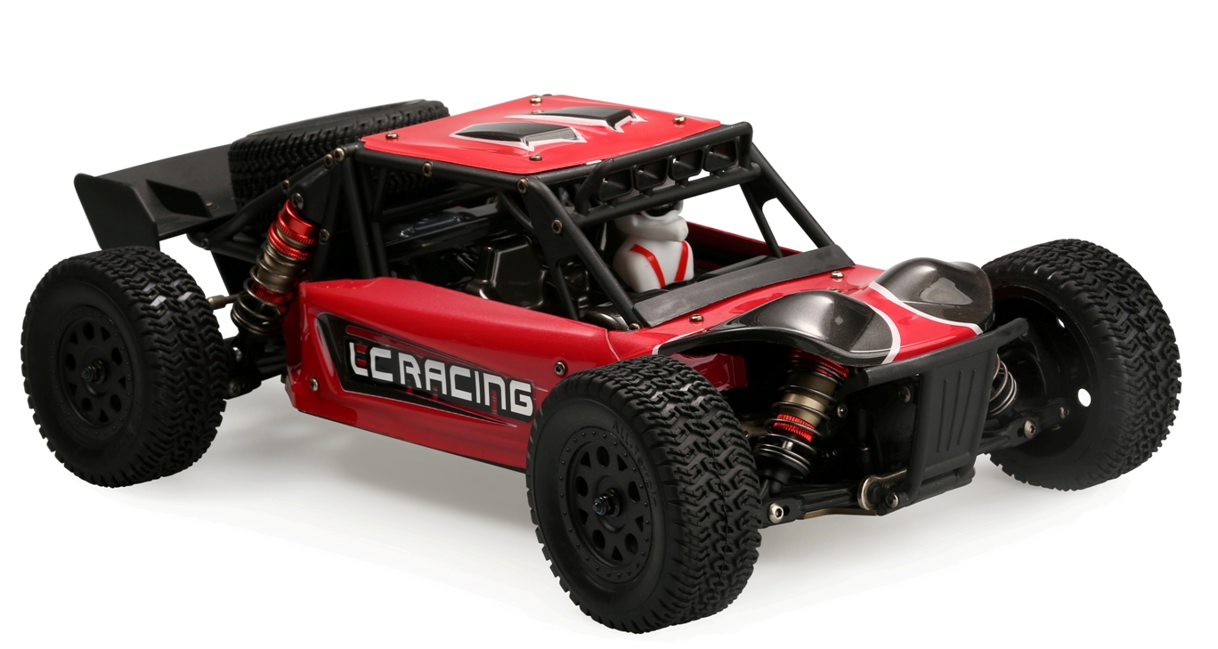 фото Багги песчаная 1:14 LC Racing DTH бесколлекторная (красный)