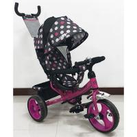 купить Колясочный велосипед TurboTrike M 3113-6-D (розовый круги)