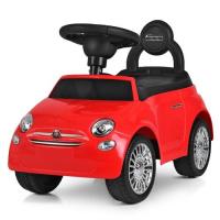 купить Детская каталка-толокар Fiat HZ620-3 с музыкой и багажником (красная)