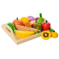 купить Деревянная игрушка Продукты MD 1070 пазлы магнитные (10 деталей)
