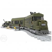 купить Детский конструктор Ausini 25003 Военный поезд (764 дет)