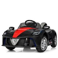 купить Детская спортивная машина Bambi M 3851EBLRS-2 кожаное сиденье и автокраска (черная)