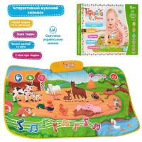купить Детский развивающий коврик Limo Toy M 3455 Файна ферма укр язык (72-50см)