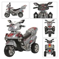 купить Детский электромобиль M 0564 мотоцикл Bambi (серый)