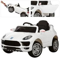 купить Детский джип Porsche Cayenne M 3178EBR-1 два мотора (белый)