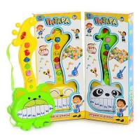 купить Детская гитара PlaySmart 7304 ABC музыкальная