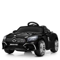 купить Электромобиль для детей Mercedes SL 63 AMG M 4147EBLR-2 два мотора и радиоуправление (черный)