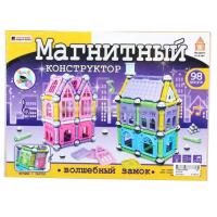 купить Детский конструктор AQ 203 "Магнитный замок", (98 деталей) музыка, свет