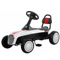 купить Педальный карт для детей 3-8 лет M 3413-1 ручной тормоз (белый)