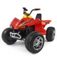купить Детский квадроцикл Bambi M 3620EL-3 колеса EVA и кожаное сиденье (красный)