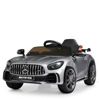 купить Детская машина Mercedes GT AMG M 4181EBLRS-11 в автомобильной краске (серая)