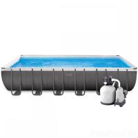 купить Прямоугольный каркасный бассейн Intex 26368 с аксессуарами (732-366-132 см)