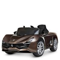 купить Спортивный электромобиль для детей Ferrari M 4203EBLRS-13 автомобильная покраска (коричневый)