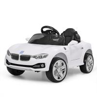 купить Детский электромобиль BMW Bambi M 3175EBLR-1 с кожаным сиденьем (белый)