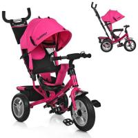 купить Трехколесный колясочный велосипед TurboTrike M 3113-6A (розовый)