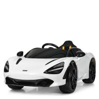 купить Детская машина McLaren M 4085EBLR-1 с кожаным сиденьем (белая)