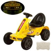 купить Аккумуляторный карт Bambi M 1558ER-6 с радиоуправлением (желтый)