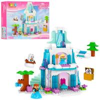 купить Детский конструктор Frozen JDLT 5278 замок (153 детали)