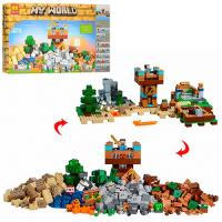 купить Конструктор BELA 10733 My World строение с фигурками (723 детали)