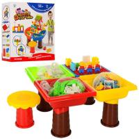 купить Игровой столик-конструктор со стульчиком 8805-8806 (248 и 180 деталей)
