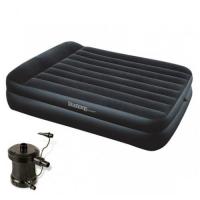 купить Надувная кровать Bestway 67345 с электронасосом (203-163-48см)