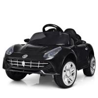 купить Детский электромобиль Bambi M 3176EBLR-2 с кожаным сиденьем (черный)