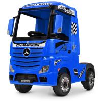 купить Детский грузовик-фура Mercedes Actros M 4208EBLR-4 с радиоуправлением (синий)
