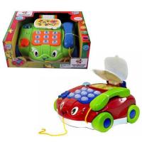 купить Развивающая игрушка  каталка - телефон 7068 JOY TOY , (муз, свет)