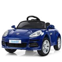 купить Детский электромобиль машина Bambi M 3446EBLRS-4 Porsche автомобильная покраска (синяя)