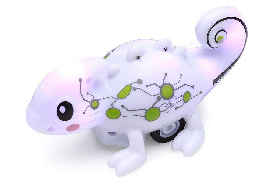 фото Индуктивная игрушка Хамелеон Happy Cow 777-613 меняет цвет и ездит по линии