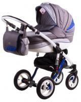 купить Коляска 2 в 1 Adamex Aspena Rainbow INDIGO 600167