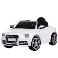 купить Детский электромобиль AUDI M 3291EBLR-1 кожаное сиденье (белый)